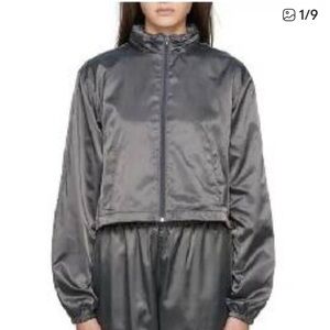 SKIMS Gray Utility Jacket - Size Small